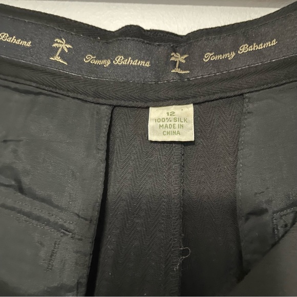 Tommy Bahama High Waisted Silk Shorts - Picture 3 of 8